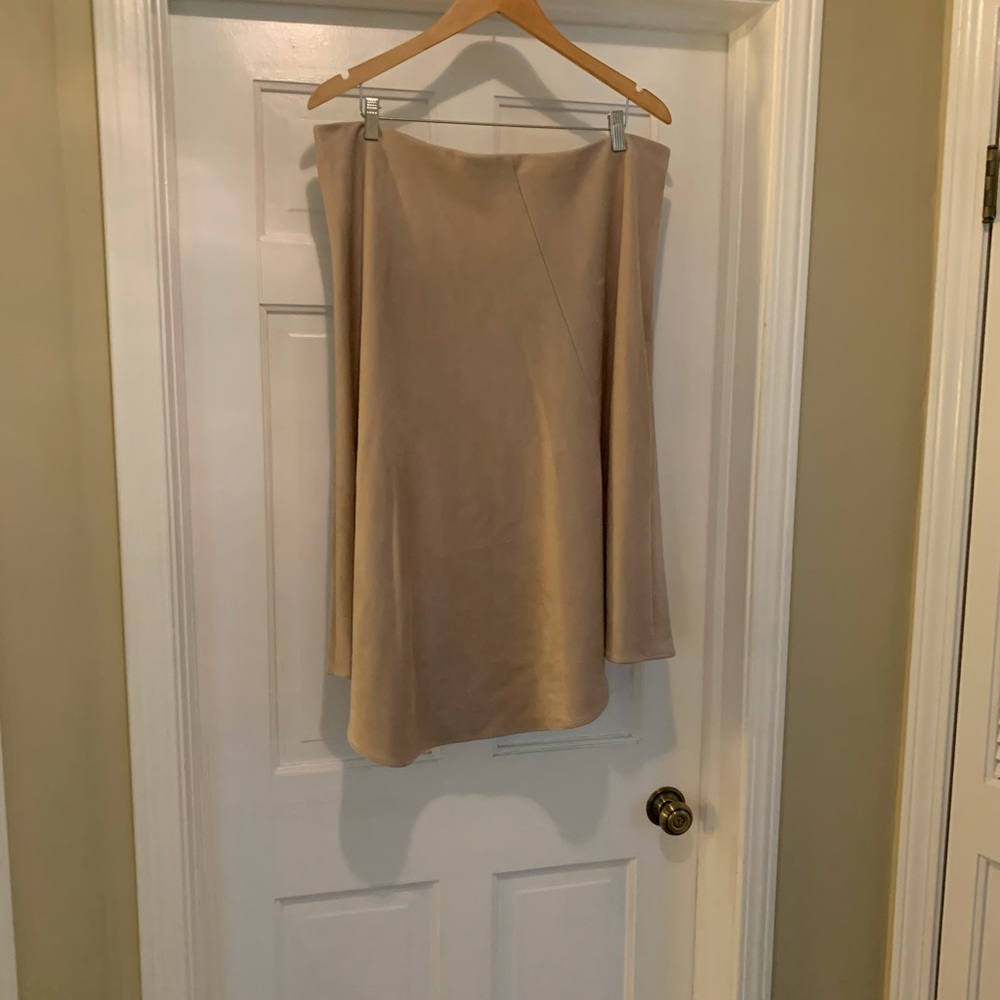 Calvin Klein Suede Skirt